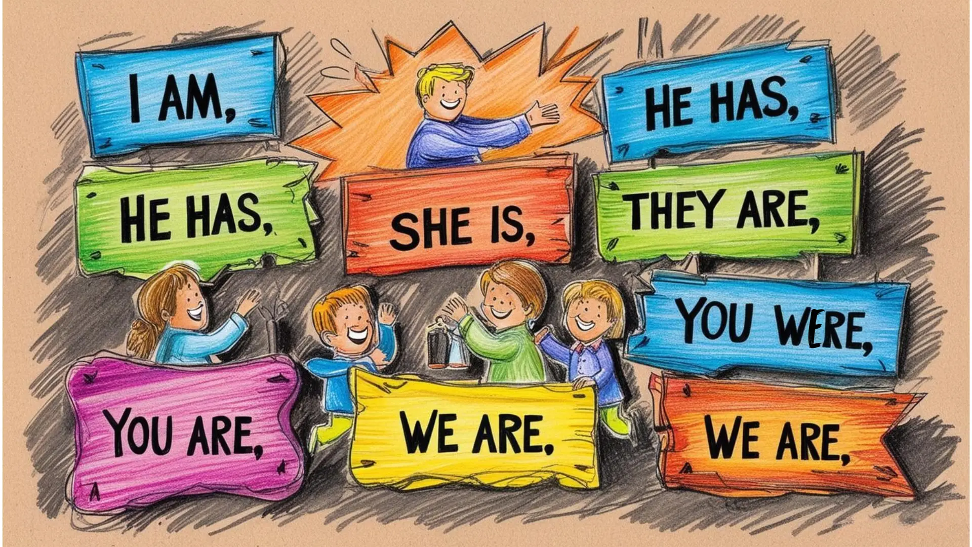Simple English grammar with ESOLish