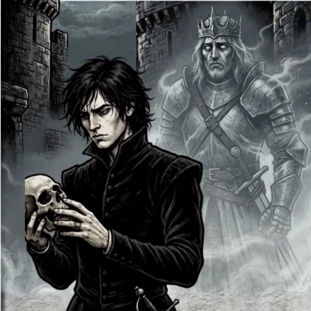 Hamlet by William Shakespeare — simplified reading PDF from ESOLish