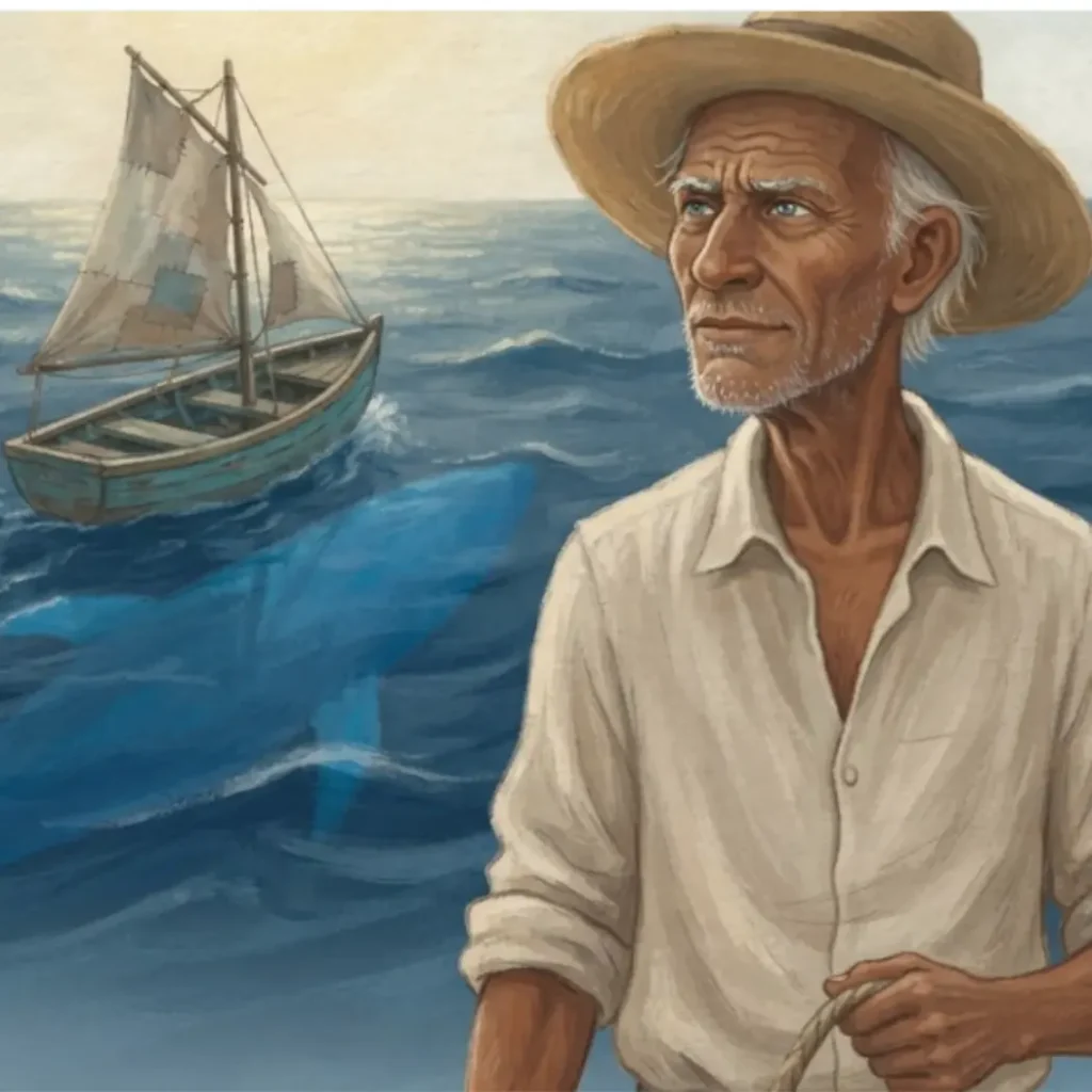 The Old Man and the Sea by Ernest Hemingway — simplified reading PDF from ESOLish