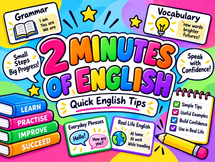 2 Minutes of English | ESOLish 2 Minutes of English video lessons for adult English learners