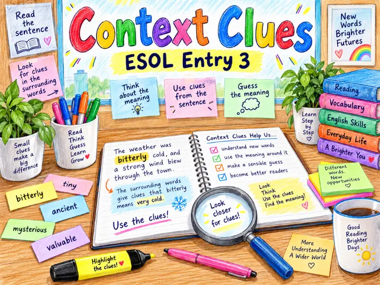 CONTEXT CLUES (1) Understanding context clues activity