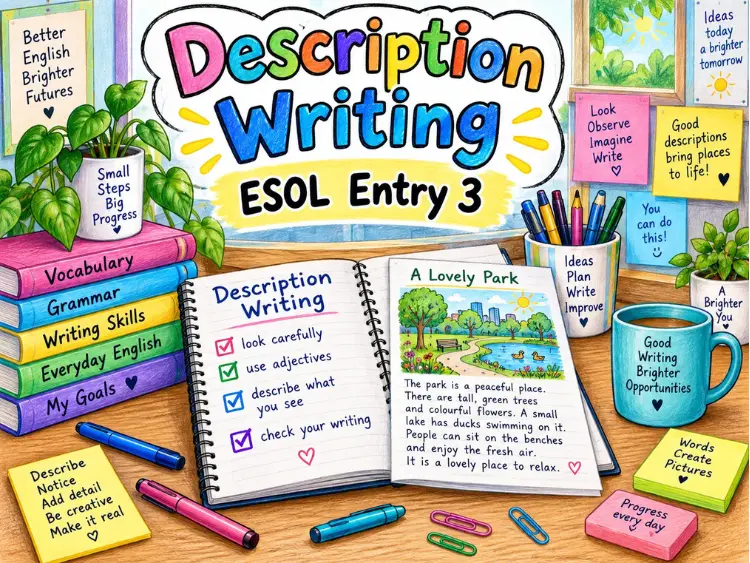 DESCRIPTIVE WRITING Descriptive language activity