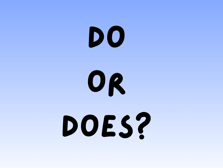 Play Do or Does English game on Baamboozle (opens in a new tab)