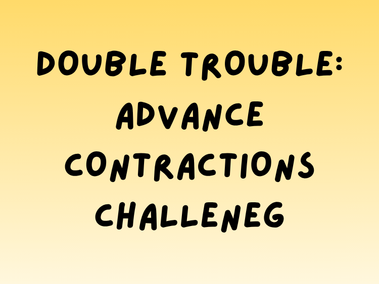 Play Double Trouble: Advanced Contractions Challenge English game on Baamboozle (opens in a new tab)