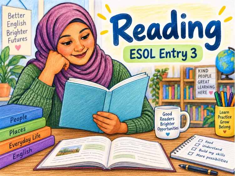 ESOL Entry 3 reading practice resources