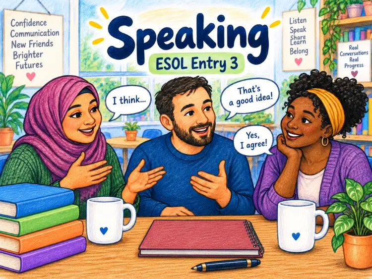 ESOL Entry 3 speaking practice resources