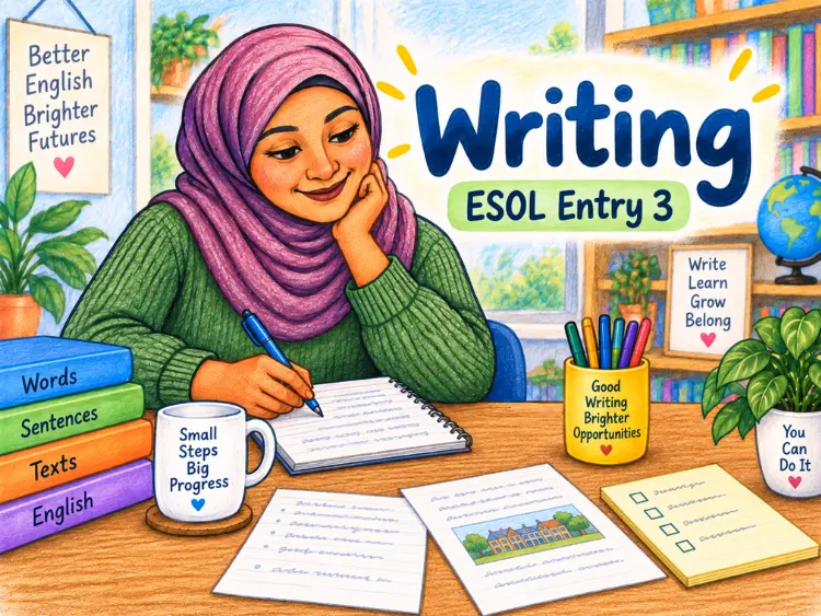 ESOL Entry 3 writing practice resources