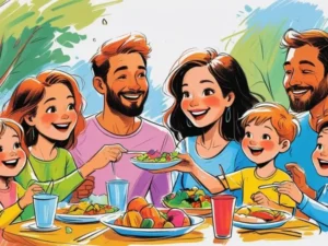 Printable speaking prompts about family