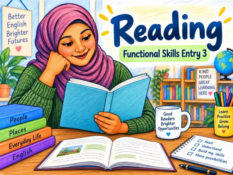 Functional Skills English Entry 3 course resources