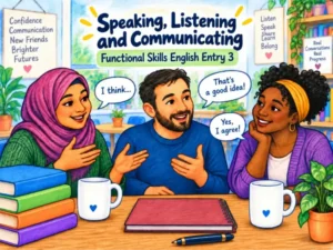 FS E3 SLC SMALL Functional Skills English Entry 3 speaking, listening and communication resources