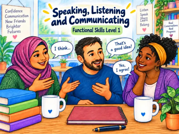 Functional Skills Level 1 speaking, listening and communication resources