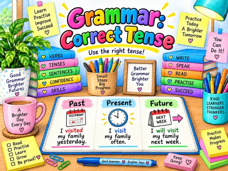 Correct tense