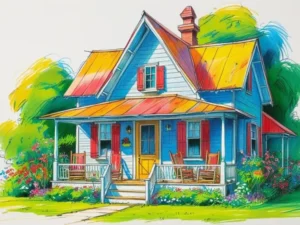 Printable speaking prompts about house and home