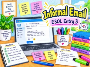 INFORMAL EMAIL Entry 3 writing informal email resource