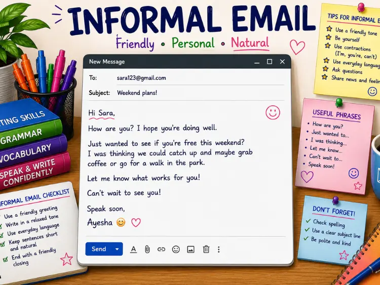 Informal email writing
