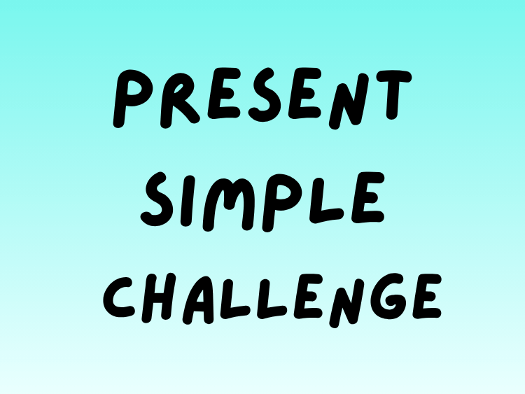 Play Present Simple Challenge English game on Baamboozle (opens in a new tab)