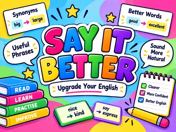 Say It Better vocabulary improvement resources