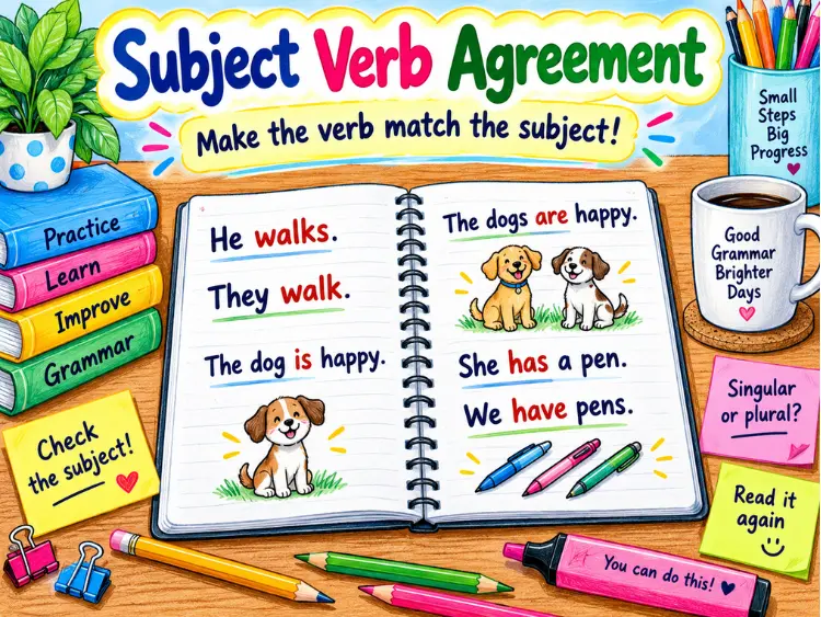 Subject-verb agreement