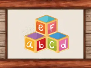 Printable lowercase alphabet picture flashcards