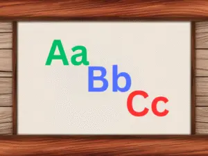 Printable uppercase and lowercase alphabet flashcards