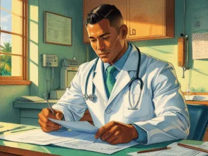 at-the-doctors Picture topic: At the Doctor's