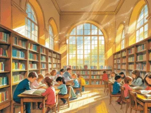 at-the-library Vocabulary topic: At the Library