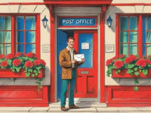 at-the-post-office Picture topic: At the Post Office