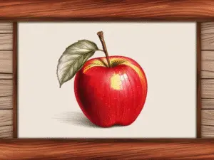 Fruit vocabulary picture flashcards