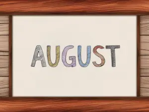 Months of the year flashcards
