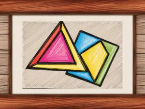 Shape vocabulary picture flashcards